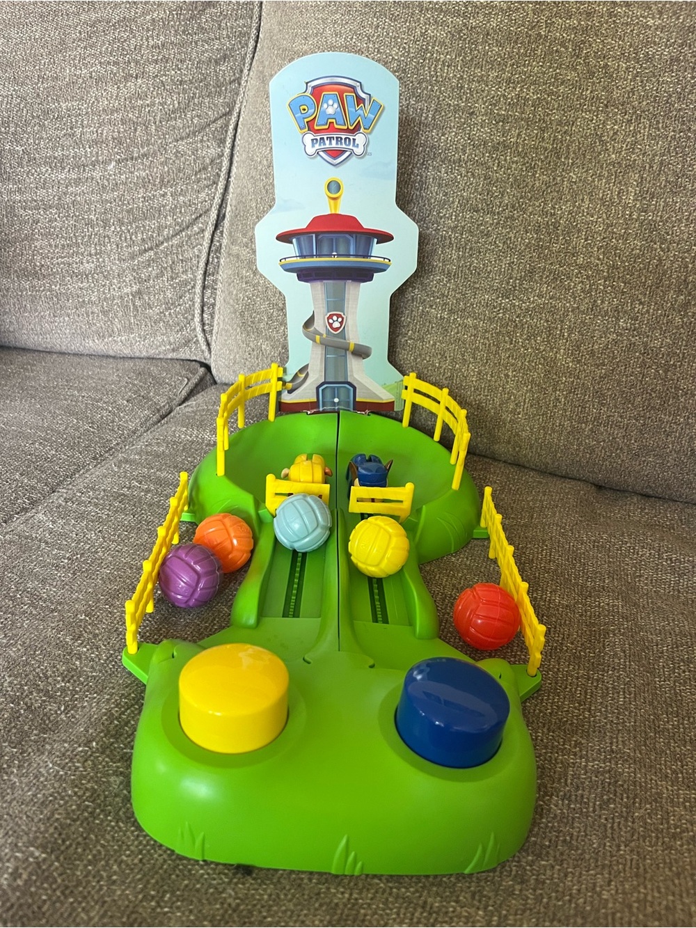 Paw Patrol Pup Racers Game Featuring Chase and Rubble